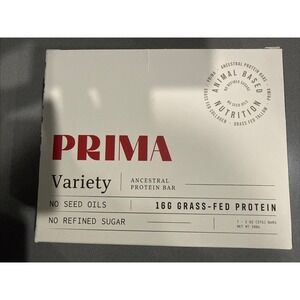 PRIMA ANCESTRAL PROTEIN BAR Grass Fed Protein Bars 7 Pk Animal Based Protein Bar